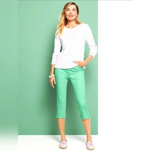 Talbots. Emerald pants. 12.
